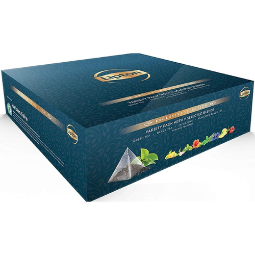 Zestaw herbat Lipton Exclusive Variety Pack -108 piramidek - opinie w konesso.pl