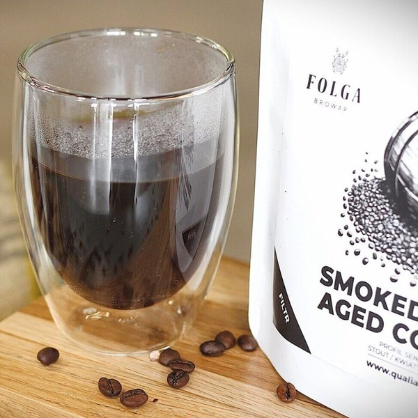 Kawa ziarnista Qualia x Browar Folga Smoked Barrel Aged Coffee No.2 250g - NIEDOSTĘPNY