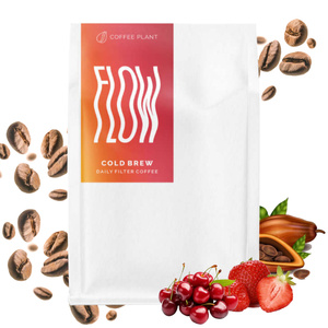 Kawa ziarnista COFFEE PLANT FLOW Cold Brew 800g - NIEDOSTĘPNY - opinie w konesso.pl