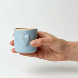 Kubek do espresso Pot Pot Baby Blue Heart 100ml