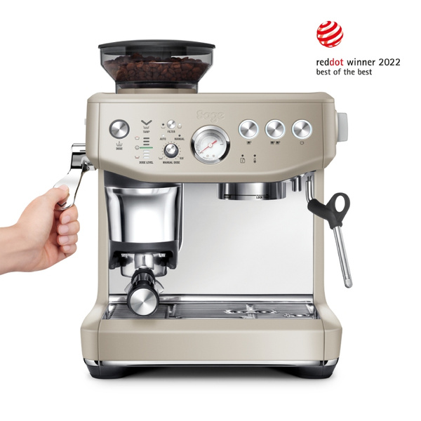 Ekspres do kawy Sage The Impress Express SES876ALM - Beżowy + GRATIS 1KG KAWY
