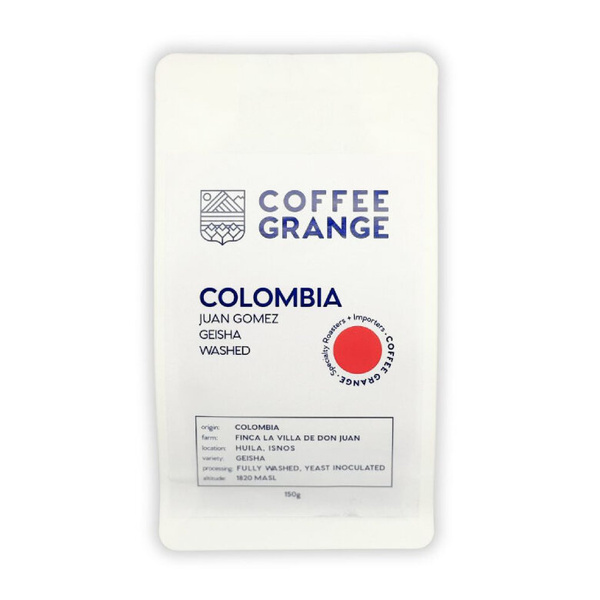 Kawa ziarnista Coffee Grange Colombia Juan Gomez Geisha Washed 150g – NIEDOSTĘPNY