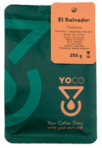 Kawa ziarnista YoCo Coffee El Salvador Helvetia FILTR 250g - NIEDOSTĘPNY - opinie w konesso.pl