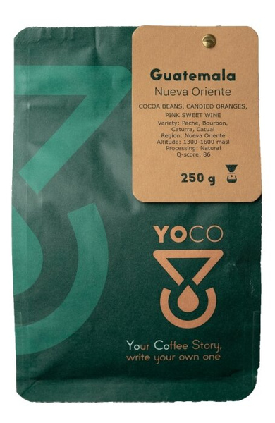 Kawa ziarnista YoCo Coffee Guatemala Nueva Oriente Filtr 250g