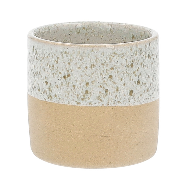 Ceramiczny kubek do espresso POTPOTSTUDIO - Toskania Szary 100 ml
