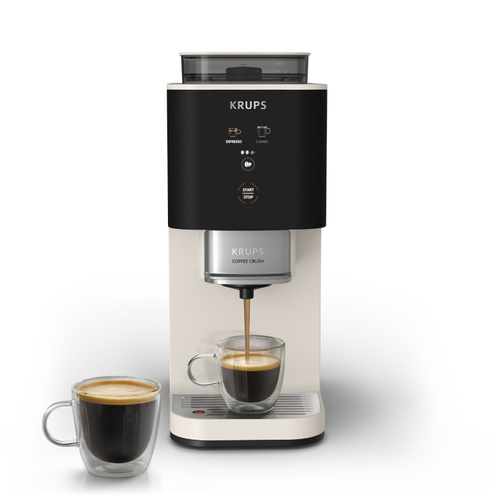 Ekspres do kawy KRUPS Coffee Crush SA4001E0 Ivory - Beżowy