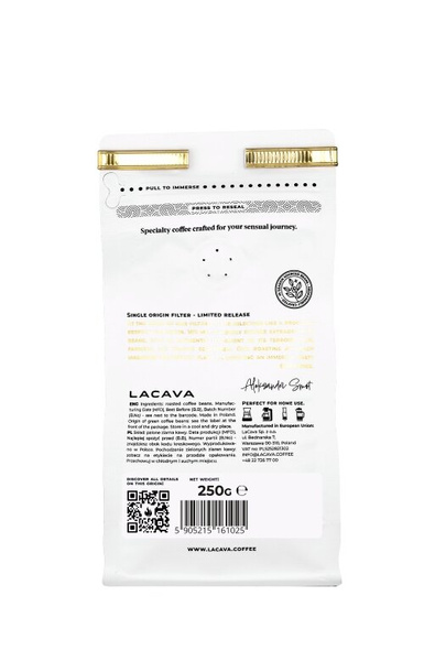 Kawa ziarnista LaCava Kenya Kabare Filtr 250g - NIEDOSTĘPNY