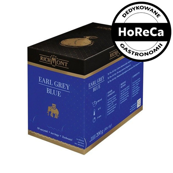 Czarna herbata Richmont Earl Grey Blue - 50x4g