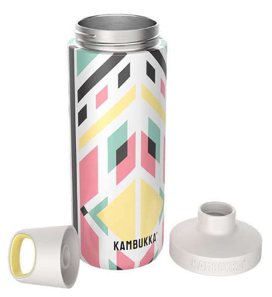 Termiczna butelka na wodę Kambukka Reno 500 ml - Tribal Shibori