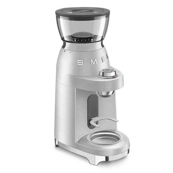 Młynek do kawy Smeg Minipro CGF02SSEU - Aluminium