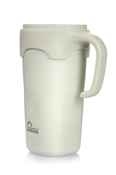 Kubek termiczny ze słomką Majestic Sport Jelly 650ml - Zielony