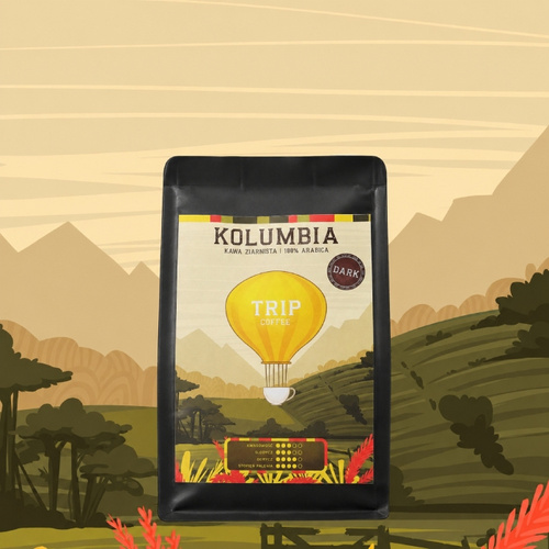 Kawa ziarnista Trip Coffee Kolumbia DARK 250g