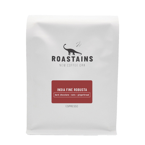 Kawa ziarnista Roastains Indie Fine Robusta 1kg – NIEDOSTĘPNY