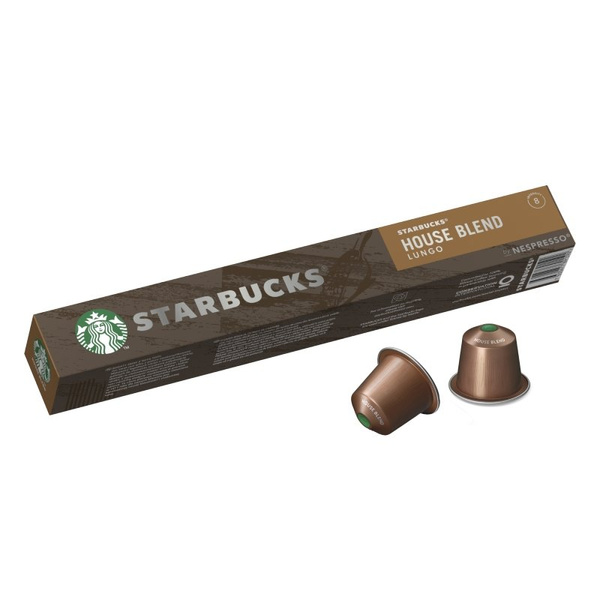 OUTLET - Kapsułki do Nespresso STARBUCKS® House Blend Lungo 10 sztuk