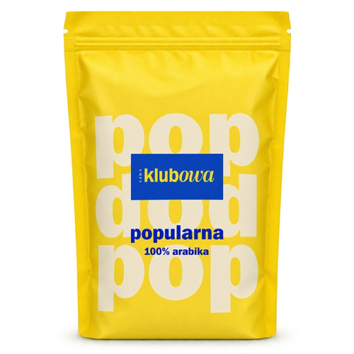Kawa ziarnista KAWA KLUBOWA Popularna 1kg