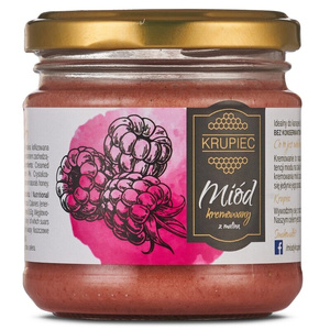 Miód z maliną Krupiec 220g – NIEDOSTĘPNY