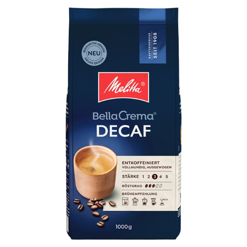 Kawa ziarnista Melitta BellaCrema Decaf 1kg