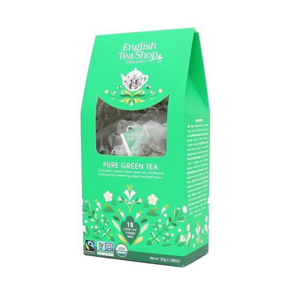 Zielona herbata English Tea Shop Pure Green Tea 15x2g
