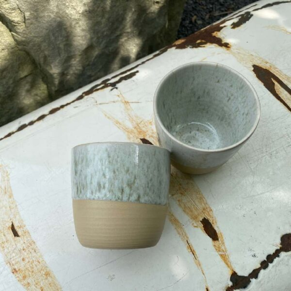 Ceramiczny kubek POTPOTSTUDIO - Toskania Szary 200 ml