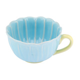Filiżanka Altom Design Kwiat 350ml - Niebieska – NIEDOSTĘPNY
