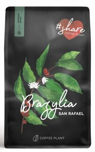 Kawa ziarnista COFFEE PLANT Brazylia San Rafael 250g - NIEDOSTĘPNY - opinie w konesso.pl