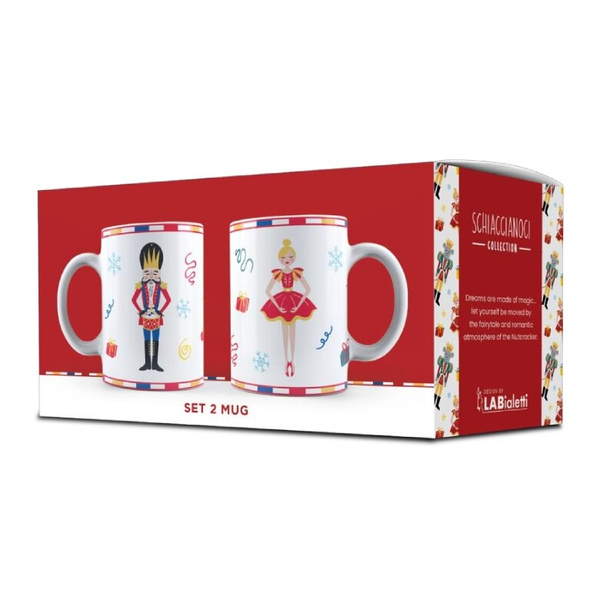 Zestaw 2 kubków Bialetti Nutcracker 300ml - NIEDOSTĘPNY