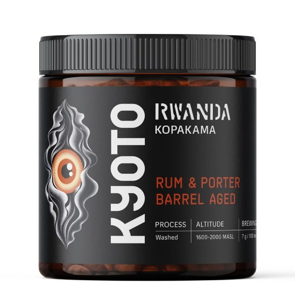 Kawa ziarnista Kyoto Barrel Aged Rwanda Kopakama 250g - NIEDOSTĘPNY
