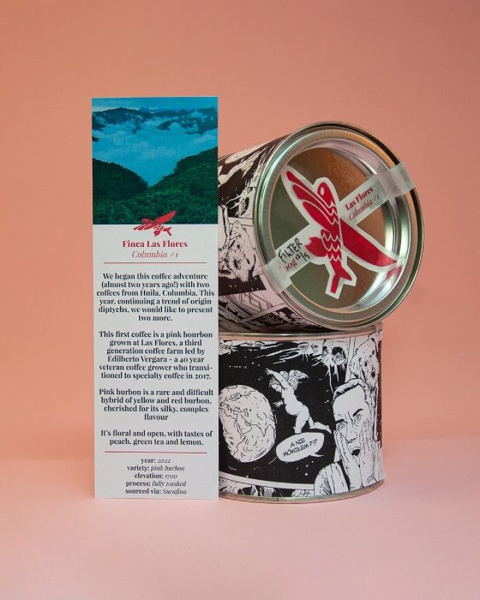 Kawa ziarnista Pale Colombia #1 Finca Las Flores FILTR 200g - NIEDOSTĘPNY