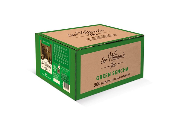 Zielona herbata Sir Williams Tea Green Sencha 500x1,6g