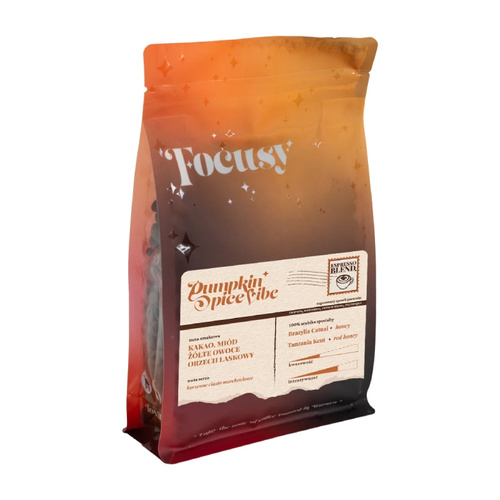 Kawa ziarnista Focusy PUMPKIN SPICE VIBE - jesienne espresso 250g – NIEDOSTĘPNY