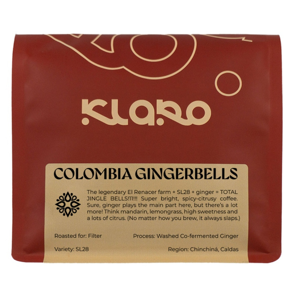 Kawa ziarnista Klaro Kolumbia Gingerbells Filtr 200g