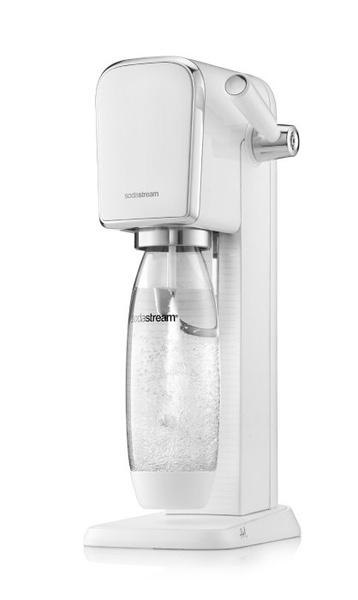 Saturator do wody gazowanej SodaStream Art - Biały + książka 