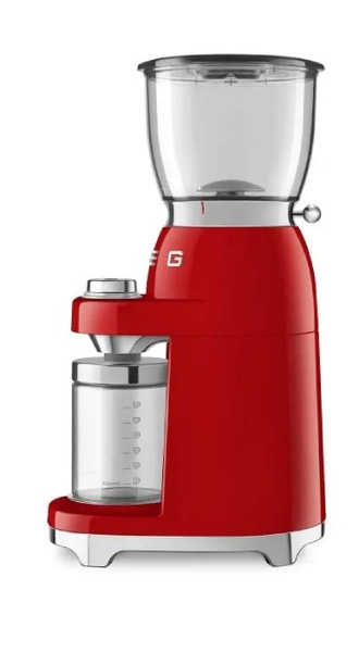 Młynek do kawy SMEG CGF11RDEU - Czerwony – NIEDOSTĘPNY