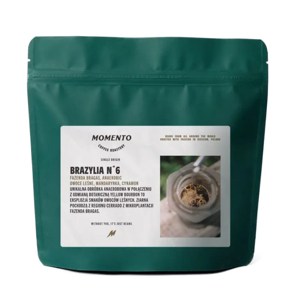 Kawa ziarnista Momento Brazylia Nº6 Fazenda Bragas 250g - NIEDOSTĘPNY