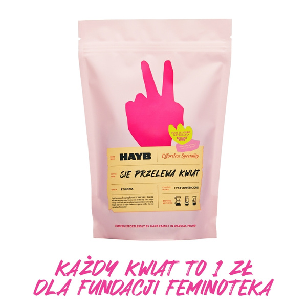 Kawa ziarnista HAYB Sie Przelewa Kwiat 250g