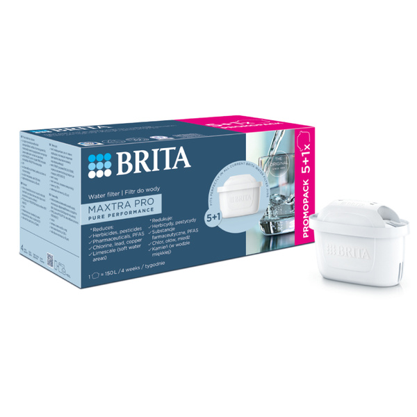 Filtr wody BRITA MAXTRA PRO Pure Performance 5+1 szt