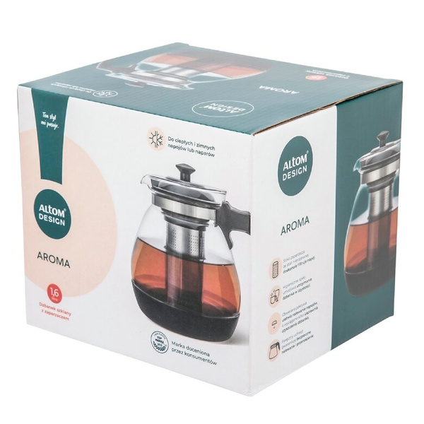 Dzbanek z zaparzaczem Altom Aroma 1,6L – NIEDOSTĘPNY