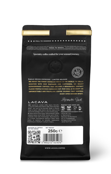 Kawa ziarnista LaCava Guatemala San Ramon 250g – NIEDOSTĘPNY
