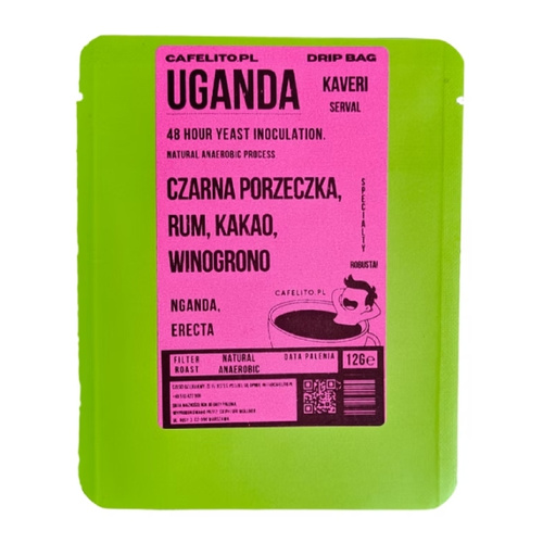 Drip Bag Cafelito Uganda Kaveri 12g