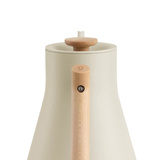 Czajnik elektryczny Fellow Stagg EKG PRO 900ml - Beżowy mat z drewnianą rączką