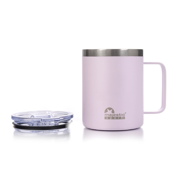 Kubek termiczny Majestic Sport Gump 400 ml - Różowy