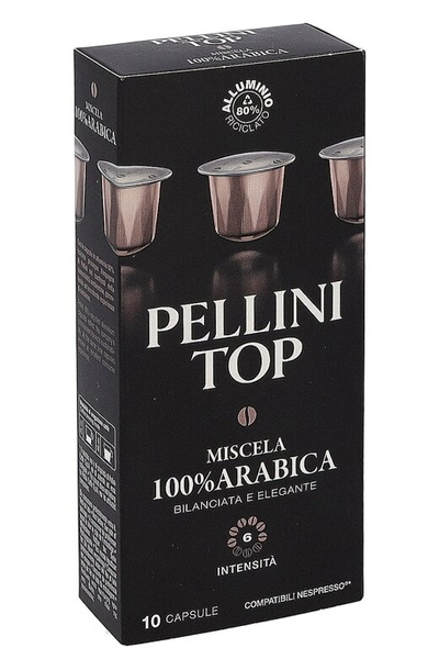 Kapsułki do Nespresso Pellini Top - 10 sztuk