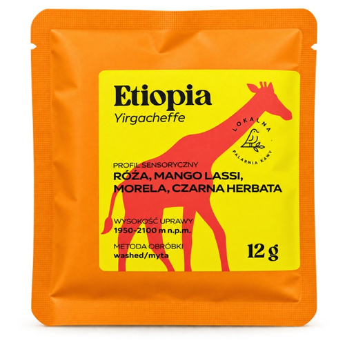Drip Bag Lokalna Palarnia Kawy Etiopia Yirgacheffe 12g