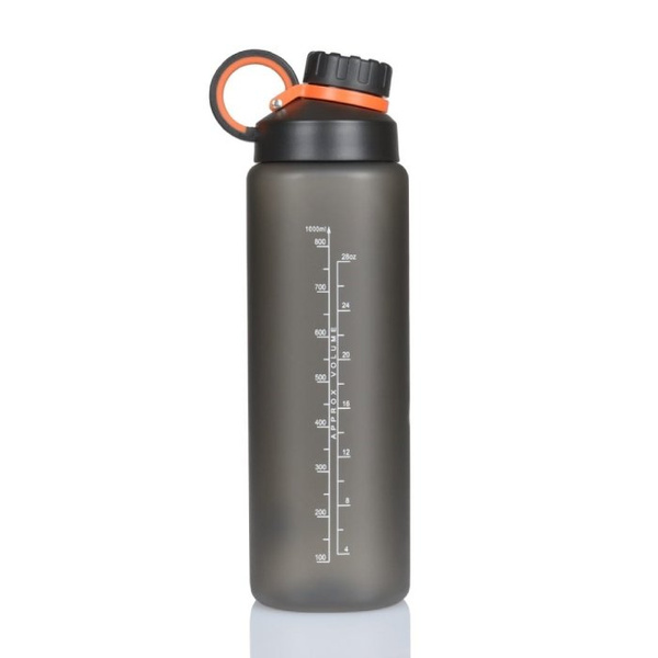 Butelka na wodę Casno James Mat 1000 ml - Czarna