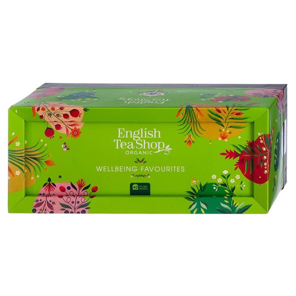 Zestaw herbat English Tea Shop Wellbeing Favourites – 40 saszetek