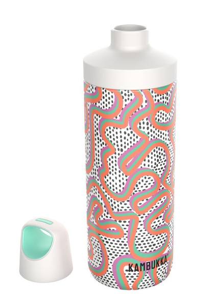 Termiczna butelka na wodę Kambukka Reno 500 ml - Crazy For Dots - NIEDOSTĘPNY