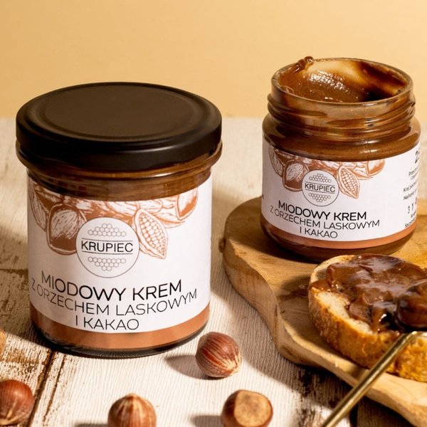 Miód kremowany Orzeszmiód Krupiec 250g