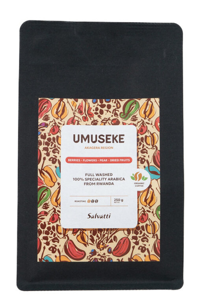 Kawa ziarnista Salvatti Umuseke Jasno Palona 250g