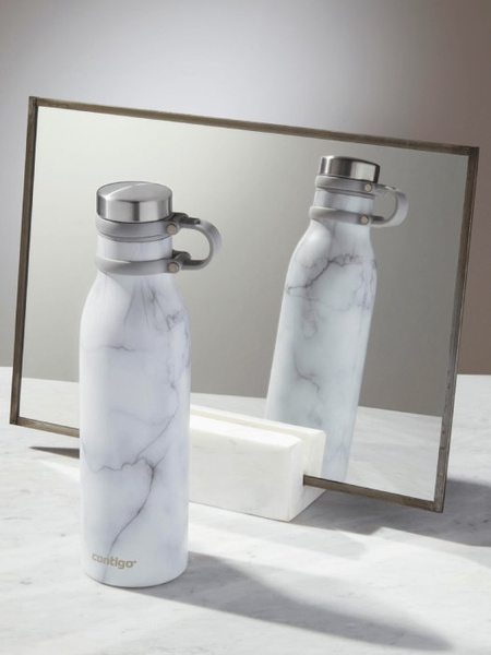 Butelka termiczna na wodę Contigo Matterhorn Couture WHITE MARBLE 590 ml