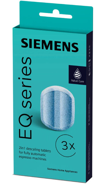 Tabletki odkamieniające Siemens TZ80002A - 3 sztuki
